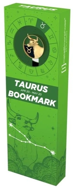 MARCAPAGINAS METALMORPHOSE ZODIAC TAURO