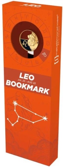 MARCAPAGINAS METALMORPHOSE ZODIAC LEO