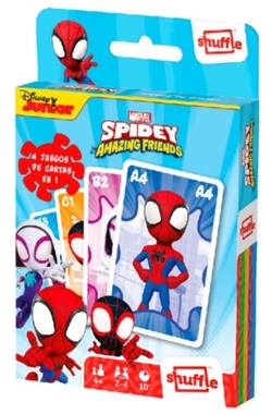 CARD GAME 4 IN 1 DISNEY SPIDEY