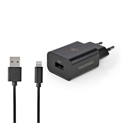 Nedis Cargador 1X 2.4 A Usb-A Lightning De 8 Pines (Suelto)