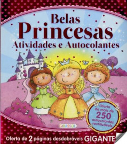 actividades e autocolantes: belas princesas