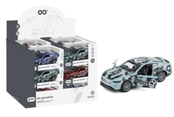 EXP 12 COCHES DE CARRERAS FIRE PULL BACK FORNECIDOS ESCALA 1:
