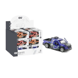 EXP 12 COCHES KING PULL BACK MODELOS FORNECIDOS ESCALA 1:32