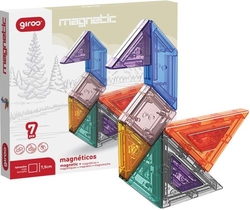 XOGO DE MESA TANGRAM 7 FORMAS MAGNETICAS GIROS