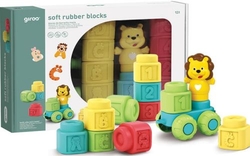 PACK 19 BLOQUES DE GOMA SUAVE LETRAS Y NUMEROS GIROS