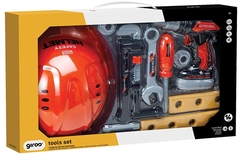 CONJUNTO DE HERRAMIENTAS CON CASCO 14 PEZAS