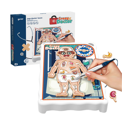 Mad Doctor Game with Twisting Tweezers