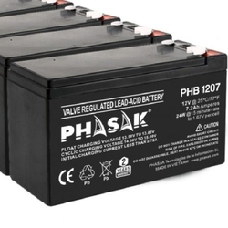 Batería Phasak Phb 1207 Compatible Con Sai/Ups Phasak Según