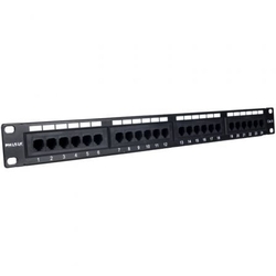 Patch Panel Phasak Pu 2420/ 24 Puertos/ Cat.6/ Altura 1U