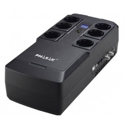 Sai Línea Interactiva Phasak Kryptos 800 Va/ 480W/ 6 Salidas