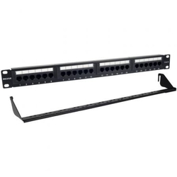 Patch Panel Phasak Pu 2424/ 24 Puertos/ Cat.6/ Altura 1U/ Ge