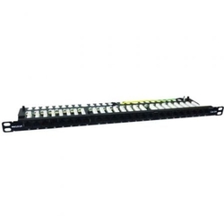 Patch Panel Phasak Pu 4811/ 24 Puertos/ Cat.6A/ Altura 0.5U