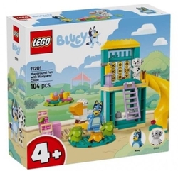 DIVERSION EN EL PARQUE DE JOCS AMB BLUEY LEGO