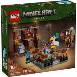 O RING DE COMBATE DA MANSION DO BOSQUE LEGO MINECRAFT
