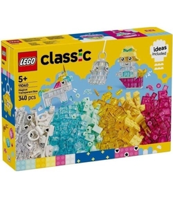 CAIXA DE MAGIA TRANSPARENTE LEGO