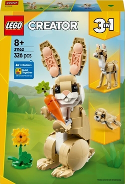 LINDO CONEJITO LEGO 3 EN 1