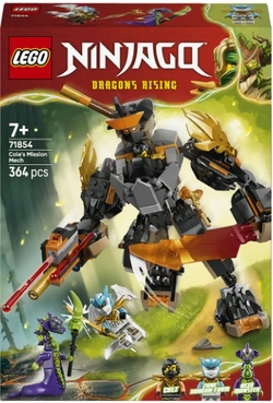 THE MISSION OF COLE'S MECHA LEGO NINJAGO