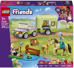 REMOLQUE PARA CABALLO E POTRO LEGO FRIENDS