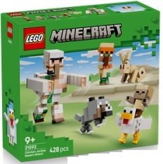 ATAQUE DO JINETE AVICOLA NO DESIERTO LEGO MINECRAFT