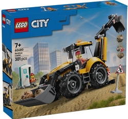 LEGO CITY YELLOW BACKHOE LOADER