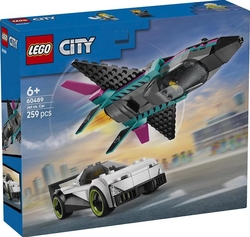 JET VS CAR LEGO CITY