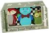 FIGURAS MAGNETICAS DE MADERA, BOB, FRED E HENRIETTA