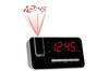 Denver CRP-618 Reloj Digital Negro, Plata radio