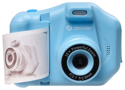 Camara De Fotos Infantil Denver Kca-1370Bu Azul 2Ds