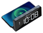 Reloj Despertador Denver Con Carga Inalambrica Para Smartpho
