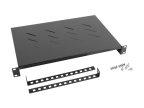 Bandeja Lanberg Fija 1U 483X300Mm Hasta 25Kg Rack De 19 Neg