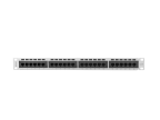Patch Panel Lanberg Cat.6 Utp 24 Puertos 1U Rack 19 Gris