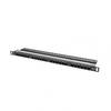 PATCH PANEL LANBERG PPU6-0024-B - 24 PUERTOS - CATEGORIA 6 -