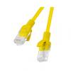 Cable Red Lanberg Cat.5E Utp 5M Amarillo Fluke Passed
