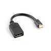 ADAPTADOR MINI DISPLAYPORT MACHO A DISPLAYPORT HEMBRA LANBER