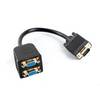 SPLITTER VGA MACHO A 2XVGA HEMBRA LANBERG AD-0020-BK - CABLE
