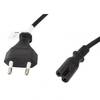 Cable De Alimentación Lanberg Ca-C7Ca-11Cc-0018-Bk - Conecto
