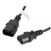 Cable Alargador De Alimentación Lanberg Ca-C13E-10Cc-0018-Bk