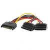 Cable Duplicador De Alimentación Sata Macho A 2X Sata Hembra