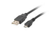 CABLE USB MACHO A MICRO USB MACHO LANBERG CA-USBM-10CC-0010-