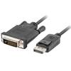 CABLE DISPLAYPORT A DVI LANBERG CA-DPDV-10CU-0018-BK - DISPL