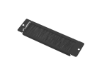 Panel Cepillo Pasacables Lanberg Para Rack 10 Negro