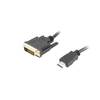CABLE HDMI A DVI-D(24+1) LANBERG CA-HDDV-20CU-0030-BK - CONE