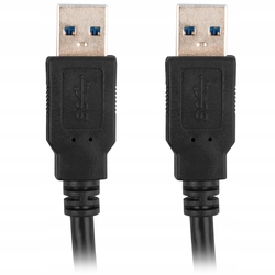 Cable Usb 3.0 Lanberg 0.5M - Macho - Macho - Negro
