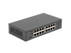 Switch Lanberg 16 Puertos Gigabit Ethernet Rack 10/19