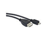 Cable Usb Lanberg Micro M A Usb Tipo A F 2.0 Otg Negro 15Cm