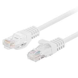 Cable Red Lanberg Latiguillo Cat.6 U - Utp 0.25M Blanco Fluk