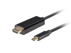 Cable Usb Tipo C A Hdmi 4K Lanberg 0.5M - Macho - Macho - Ne