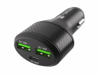 Cargador Coche Natec Coney 2Xusb, 1Xusb-C Qc3.0, Pd 3.0 48W
