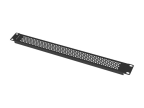 Panel Ciego Lanberg 1U 19 Perforado Negro