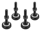 Set Lanberg 4 Patas M10 Para Aramrios Rack